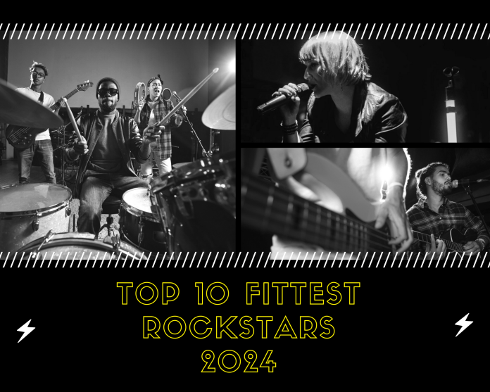 Top 10 Fittest Rockstars